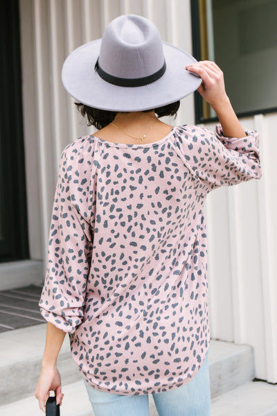 The Allie Animal Print Top