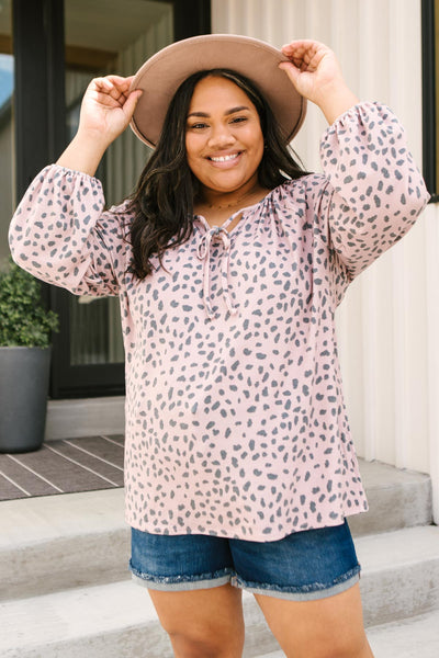 The Allie Animal Print Top