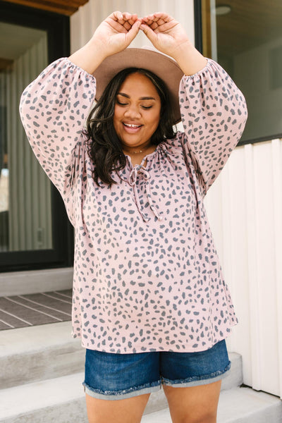 The Allie Animal Print Top