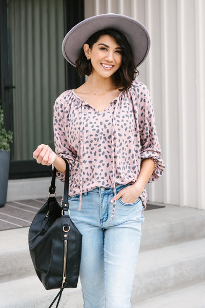 The Allie Animal Print Top