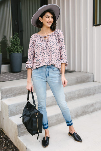 The Allie Animal Print Top