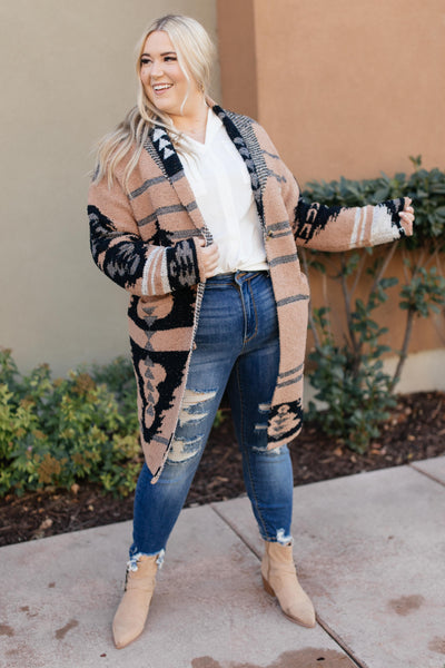 The Amanda Patterned Cardigan