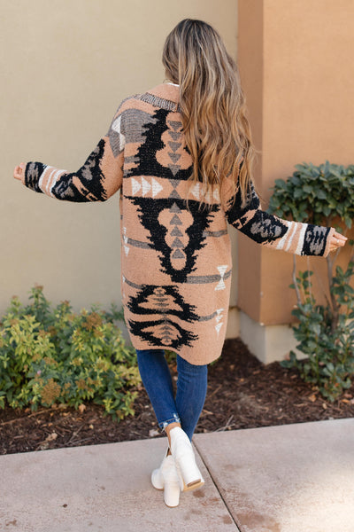 The Amanda Patterned Cardigan