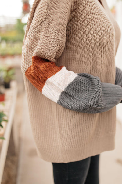 The Edge Of Your Sleeve Sweater