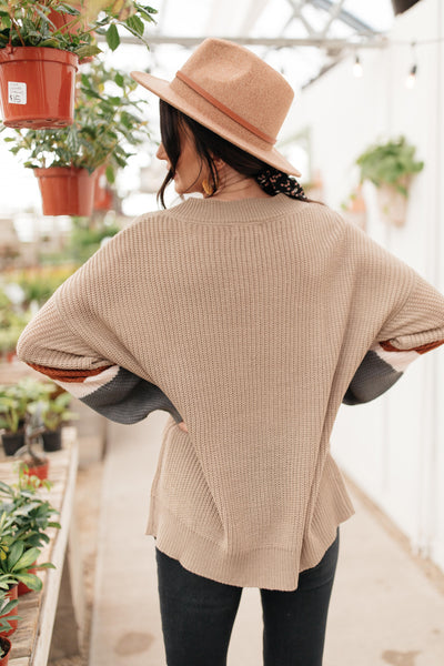 The Edge Of Your Sleeve Sweater