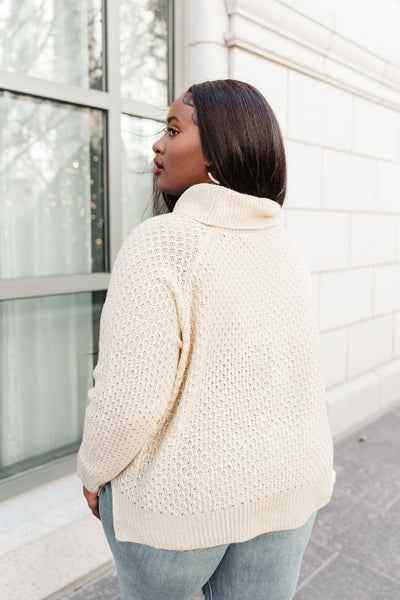 The Kelsey Sweater In Ivory