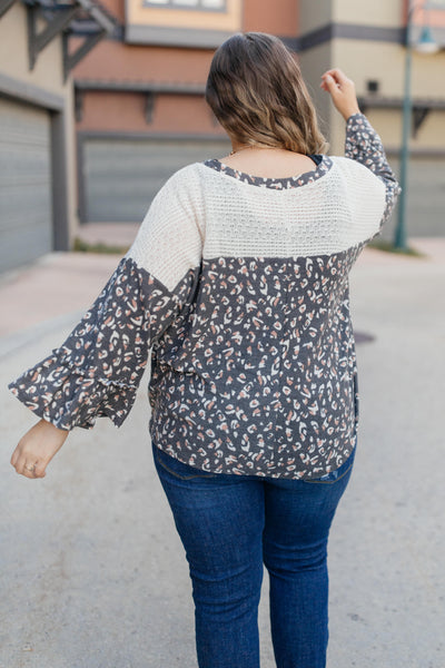 The Knit And Spots Top