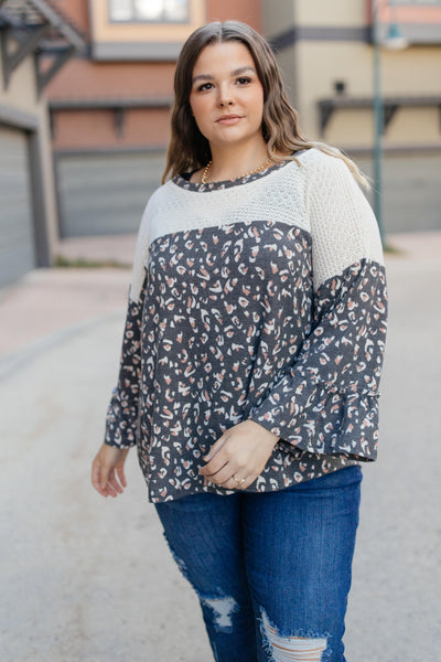 The Knit And Spots Top