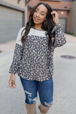 The Knit And Spots Top