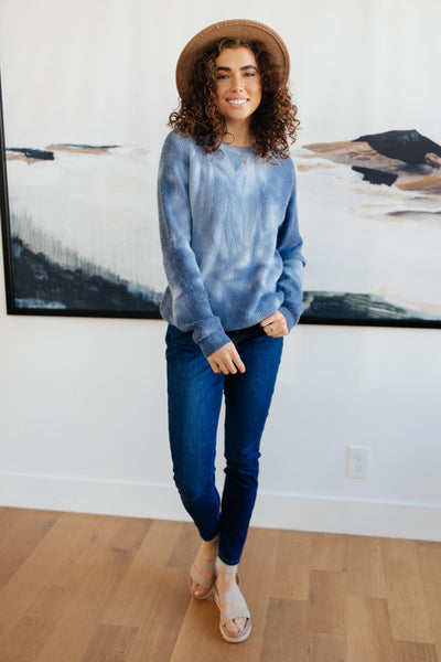 Margo Long Sleeve Top in Blue