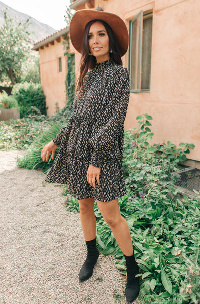 The Mercer Dress in Black