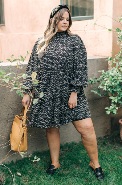 The Mercer Dress in Black