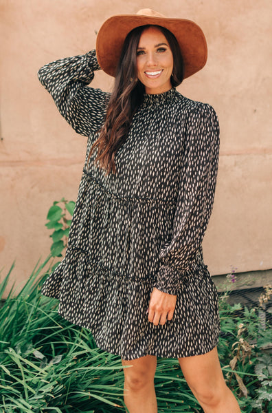 The Mercer Dress in Black
