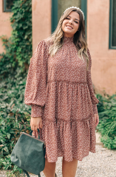 The Mercer Dress in Dusty Rose