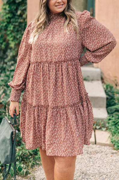 The Mercer Dress in Dusty Rose