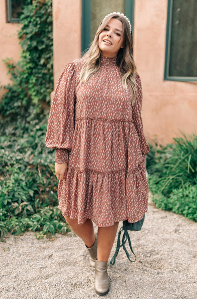The Mercer Dress in Dusty Rose