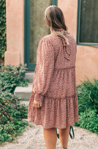 The Mercer Dress in Dusty Rose