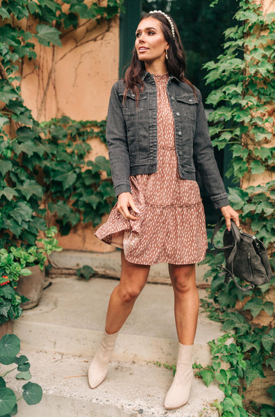 The Mercer Dress in Dusty Rose