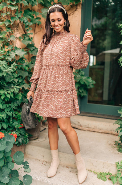 The Mercer Dress in Dusty Rose