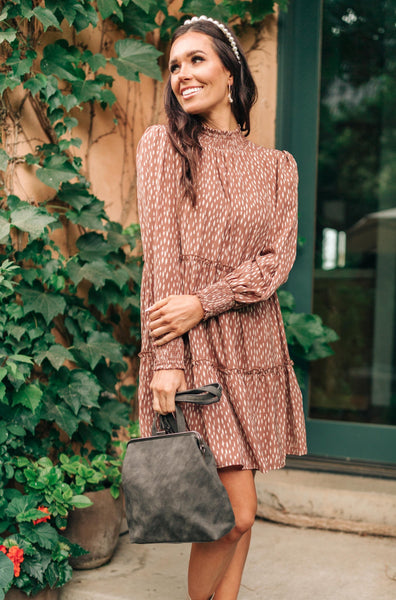 The Mercer Dress in Dusty Rose
