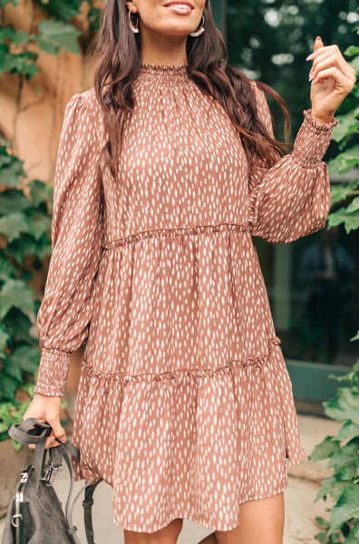 The Mercer Dress in Dusty Rose