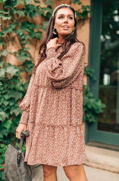 The Mercer Dress in Dusty Rose