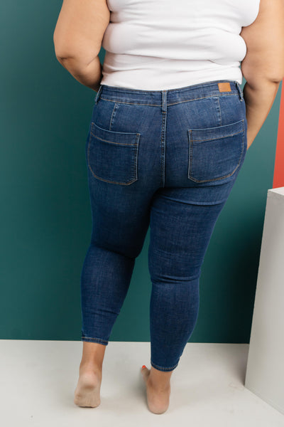 The One With Unique Pockets Medium Wash Jeans