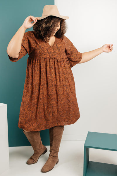 The Vienna Spotted Dress