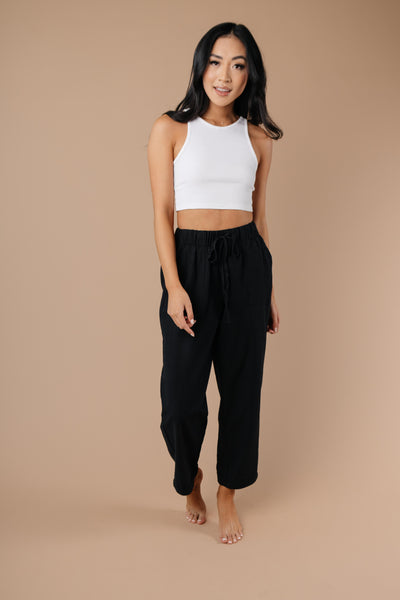 Transitions Cropped Pants In Black