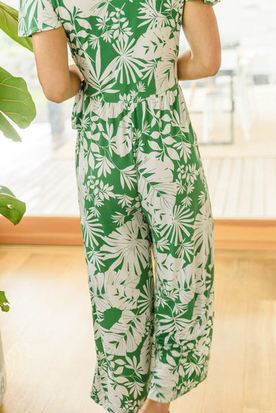 Tropical Silhouettes Jumpsuit