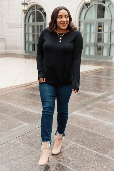 Twist And Shout Top in Black