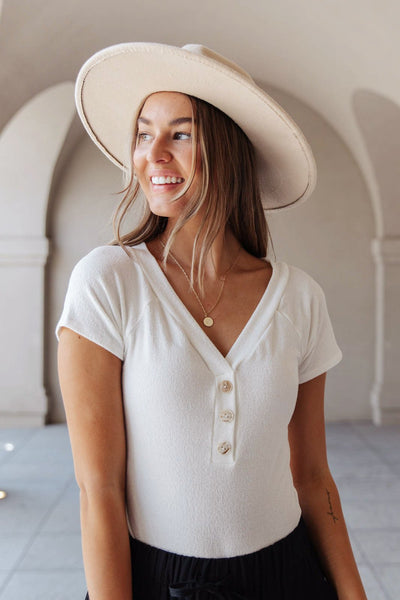 Under the Sun Bodysuit in White