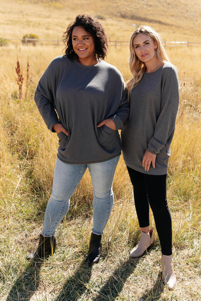 Ultimate Thermal Tunic in Charcoal