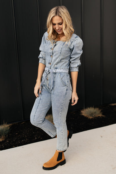 Sloane Square Neck Jumpsuit