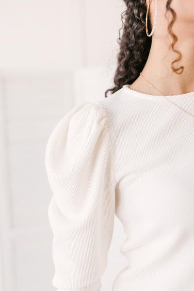 Very Pretty Top in Ivory