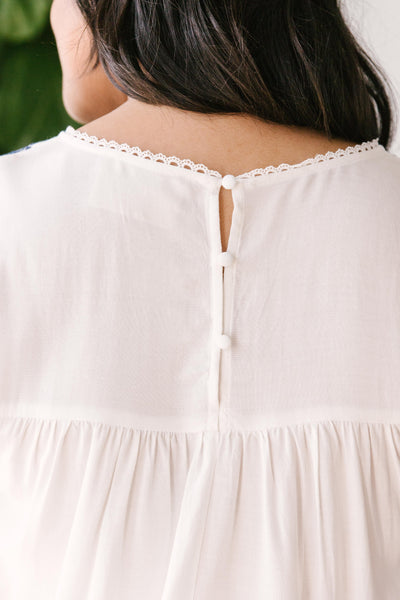 Wanderlust Embroidered Blouse