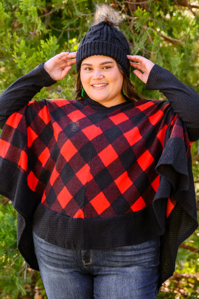 Warm Me Up Buffalo Plaid Top