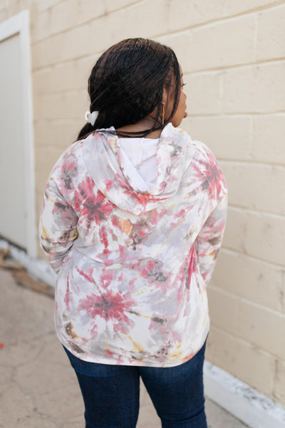 Warm Tie Dye Vibes Hoodie