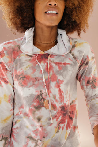 Warm Tie Dye Vibes Hoodie