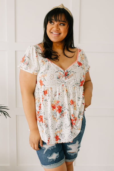 You're A Sweetheart Floral Top