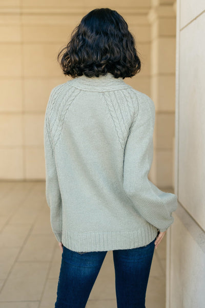 DOORBUSTER Your Favorite Knit Sweater in Lime