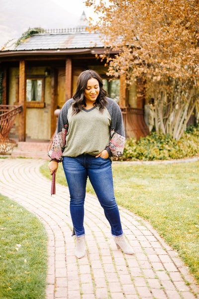 Ace Up Your Sleeve Blouse