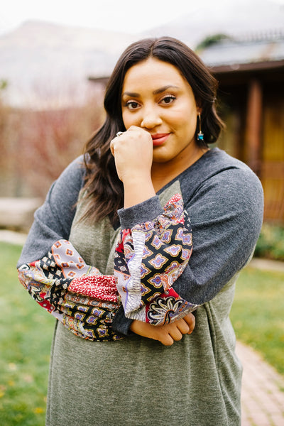 Ace Up Your Sleeve Blouse