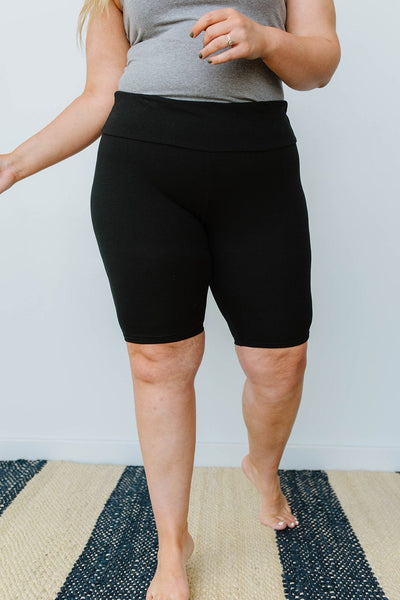 Aero Biker Shorts In Black