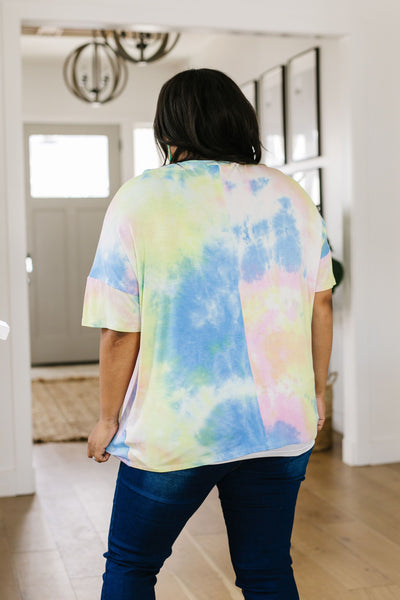 All Choked Up Tie Dye Top