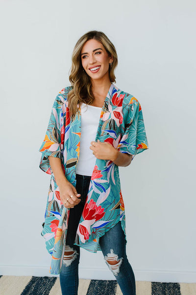 Bird of Paradise Kimono