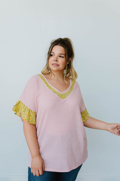 Briar Rose Waffle Knit Top