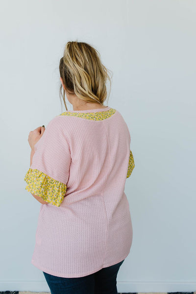 Briar Rose Waffle Knit Top