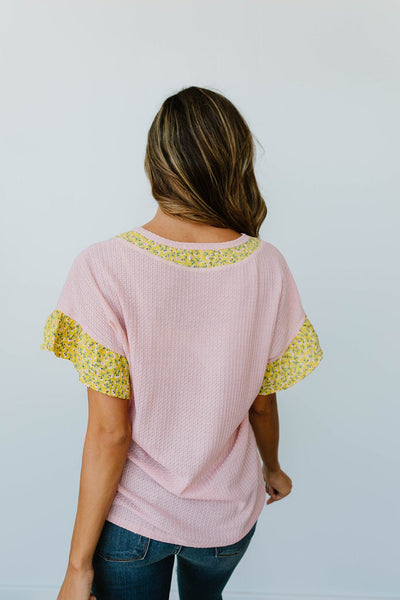 Briar Rose Waffle Knit Top