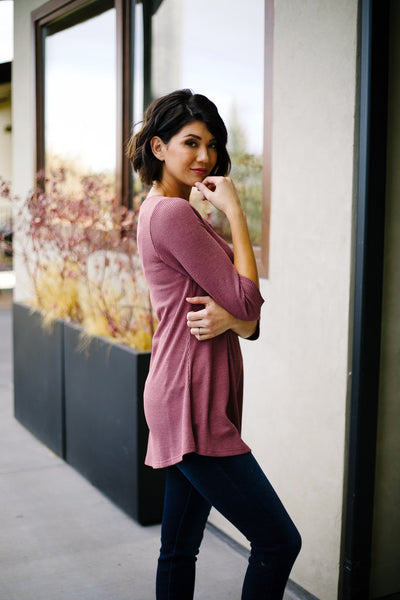 Buttons & Lace Into The Breach Blouse